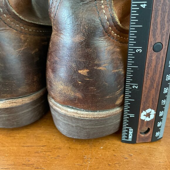Red Wing Shoes 8085 Mens Brown Iron Ranger Casual Lace Up Ankle Boots Size 7D - Picture 8 of 12
